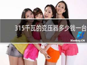 315千瓦的变压器多少钱一台