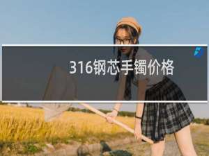 316钢芯手镯价格