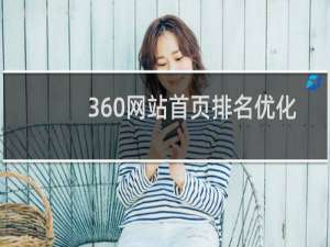 360网站首页排名优化