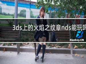 3ds上的火焰之纹章nds能玩吗