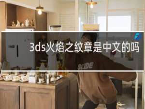 3ds火焰之纹章是中文的吗