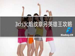 3ds火焰纹章另英雄王攻略