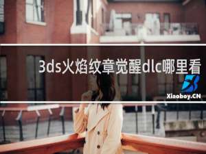 3ds火焰纹章觉醒dlc哪里看