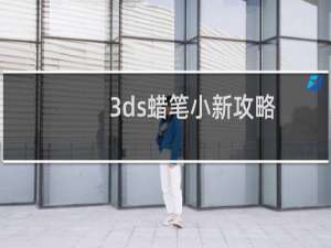 3ds蜡笔小新攻略