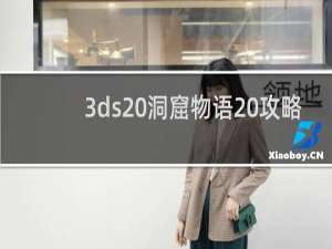 3ds 洞窟物语 攻略