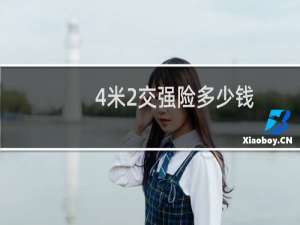 4米2交强险多少钱