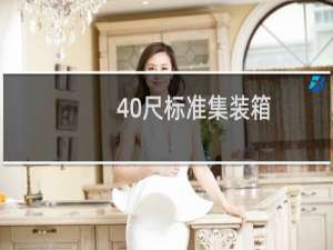 40尺标准集装箱