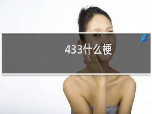433什么梗
