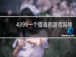 4399一个猎魂的游戏叫啥