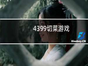 4399切菜游戏