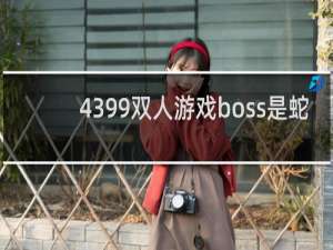 4399双人游戏boss是蛇
