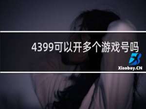 4399可以开多个游戏号吗