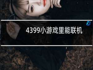 4399小游戏里能联机