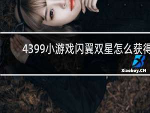 4399小游戏闪翼双星怎么获得