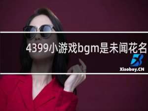 4399小游戏bgm是未闻花名