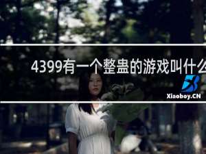 4399有一个整蛊的游戏叫什么