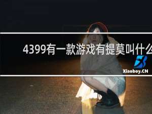 4399有一款游戏有提莫叫什么