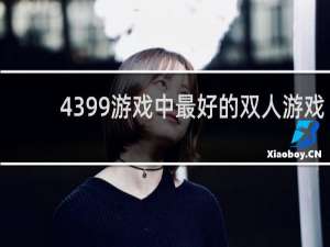 4399游戏中最好的双人游戏