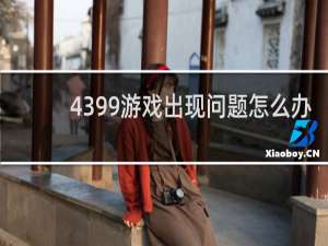 4399游戏出现问题怎么办