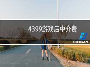 4399游戏店中介费