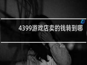 4399游戏店卖的钱转到哪