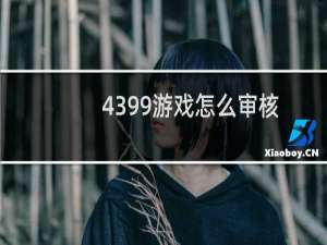4399游戏怎么审核