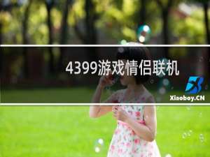 4399游戏情侣联机