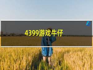 4399游戏牛仔