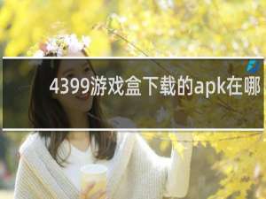 4399游戏盒下载的apk在哪