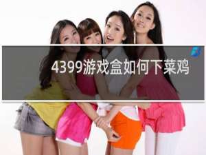 4399游戏盒如何下菜鸡