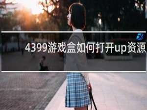 4399游戏盒如何打开up资源