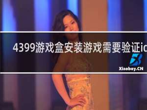 4399游戏盒安装游戏需要验证id吗