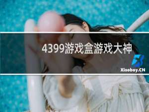 4399游戏盒游戏大神