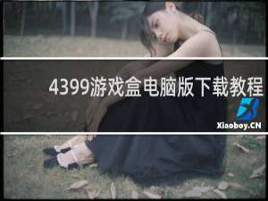 4399游戏盒电脑版下载教程
