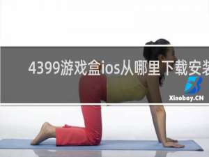 4399游戏盒ios从哪里下载安装