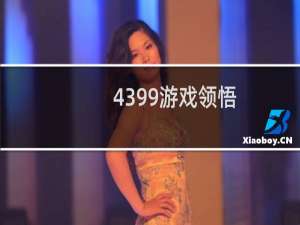4399游戏领悟