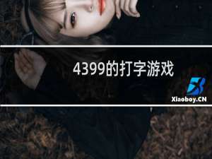 4399的打字游戏