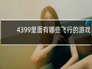 4399里面有哪些飞行的游戏
