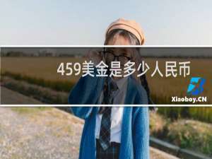 459美金是多少人民币