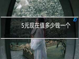 5元现在值多少钱一个