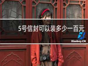 5号信封可以装多少一百元