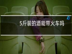 5斤装的酒能带火车吗
