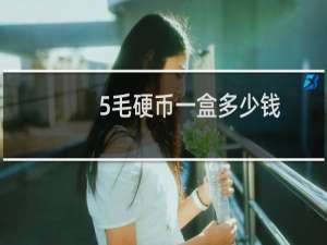 5毛硬币一盒多少钱