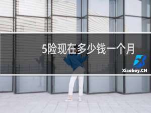 5险现在多少钱一个月