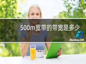 500m宽带的带宽是多少