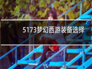 5173梦幻西游装备选择