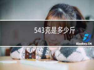 543克是多少斤