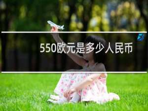 550欧元是多少人民币