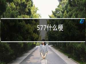 577什么梗？什么梗