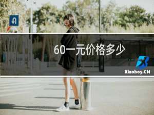 60一元价格多少